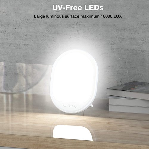 Lampe de luminothérapie, lumière de thérapie 10000 lux sans UV - Image 2