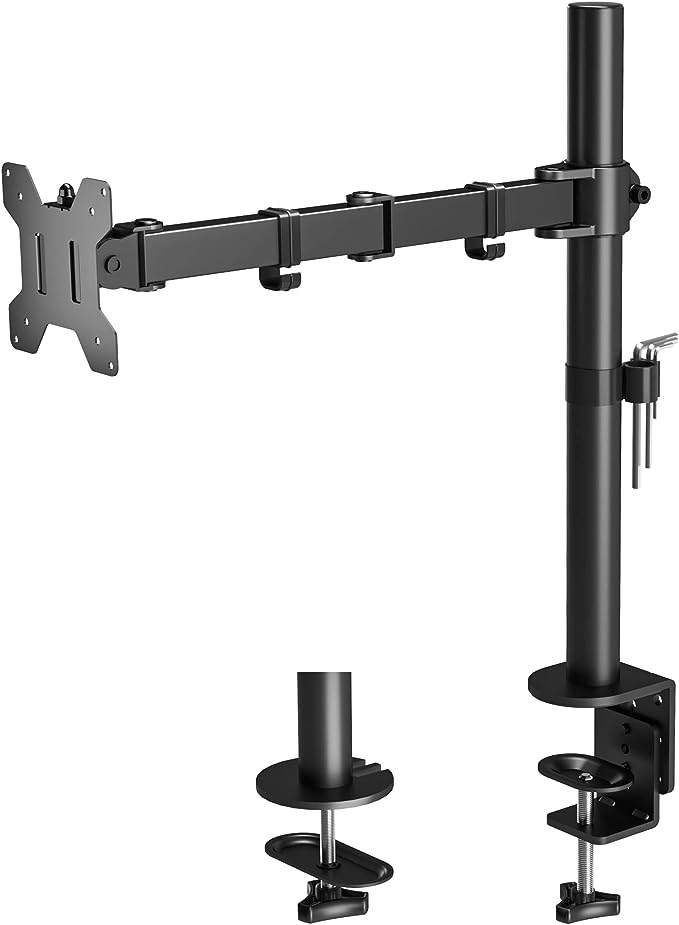 Support de bureau pour bras d'écran unique BONTEC MDM 001B