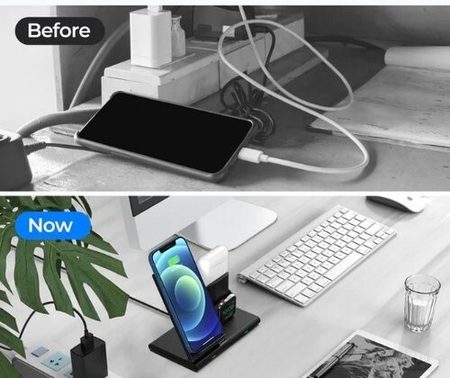 Support de charge| sans fil| avec iWatch et PA191B - Image 11