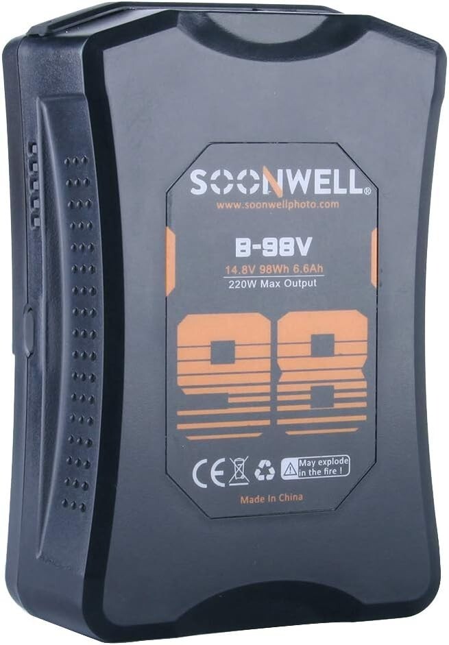Batterie Lithium Rechargeable│SOONWELL│Cinéma & Audiovisuel│Vidéo│B98│14,8 V - Image 7