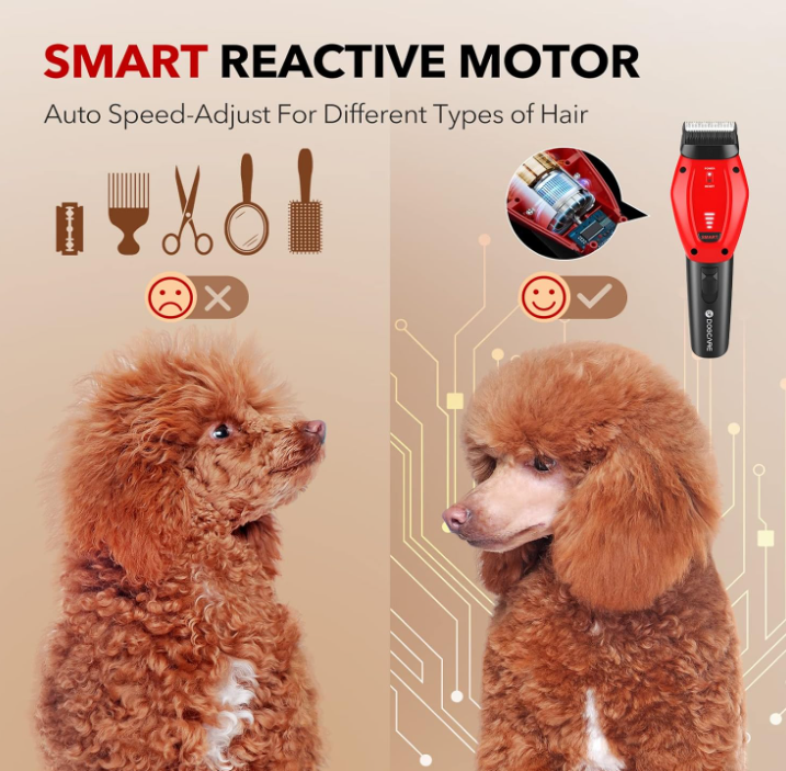 Tondeuse Intelligente│DOG CARE│Animaux│3 modes│Sans fil│Lame amovible - Image 3