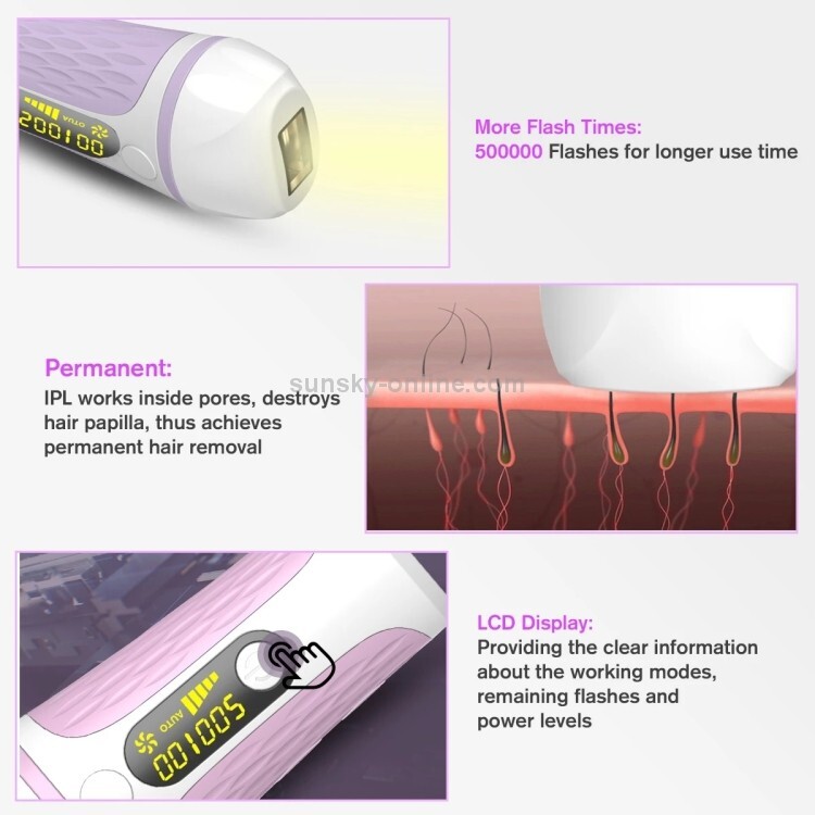 Instrument d'épilation au laser|Épilation définitive|Indolore|YUNDOO - Image 13