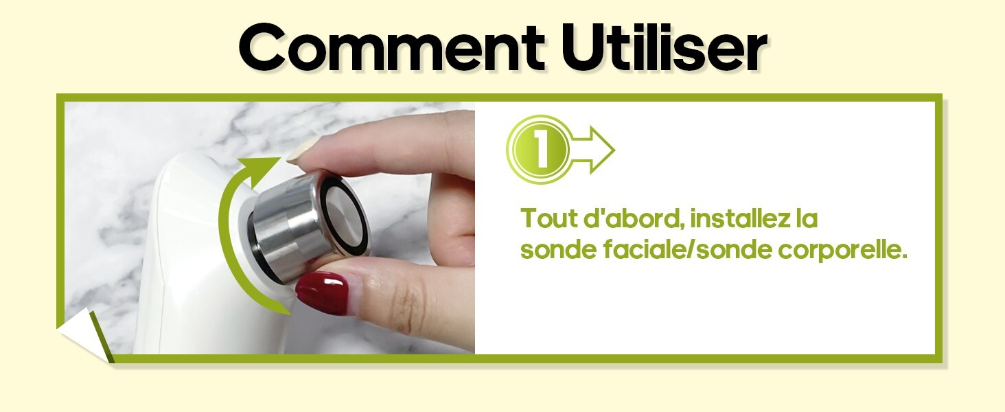Appareil de soin à radiofréquence|Instrument de beauté|Tonifieur|RF|TAMAKOU - Image 8