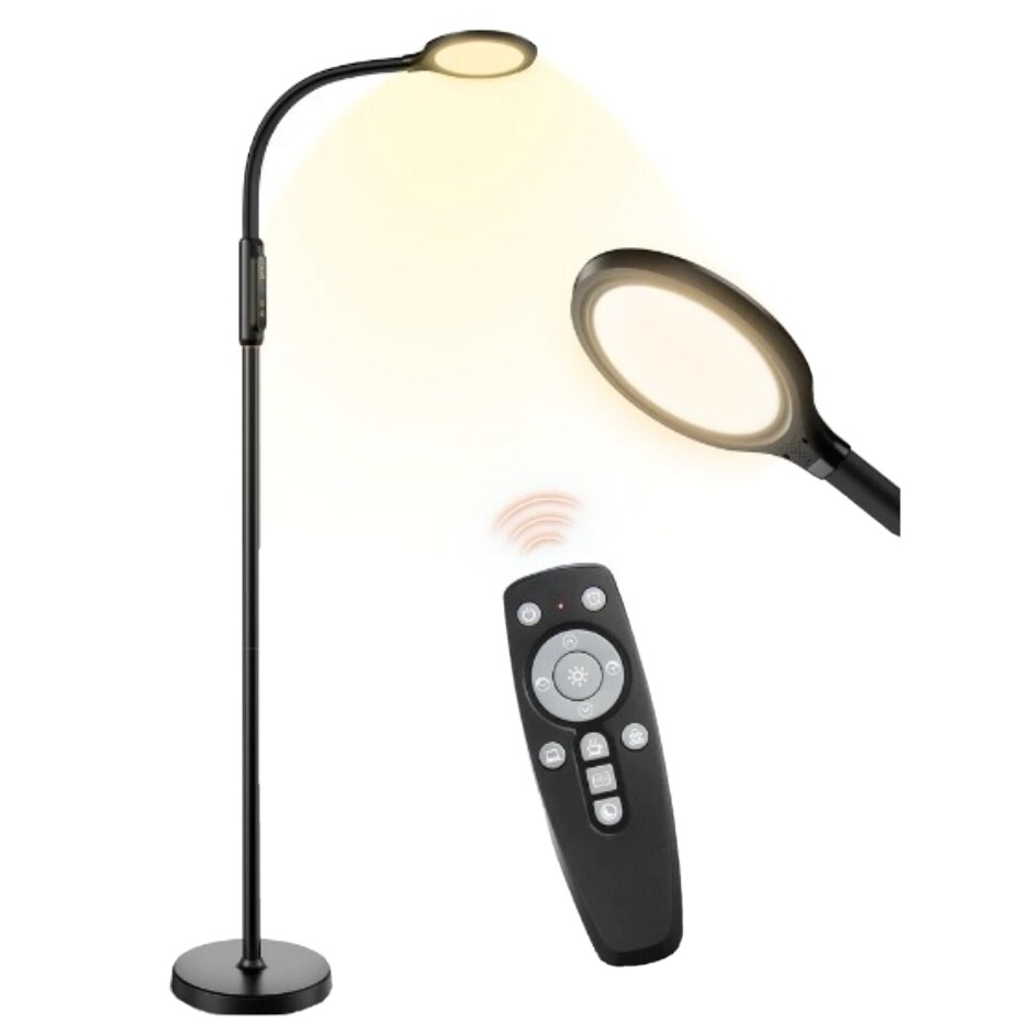 Lampadaire LED| avec télécommande| pour salon |10 modes de couleur