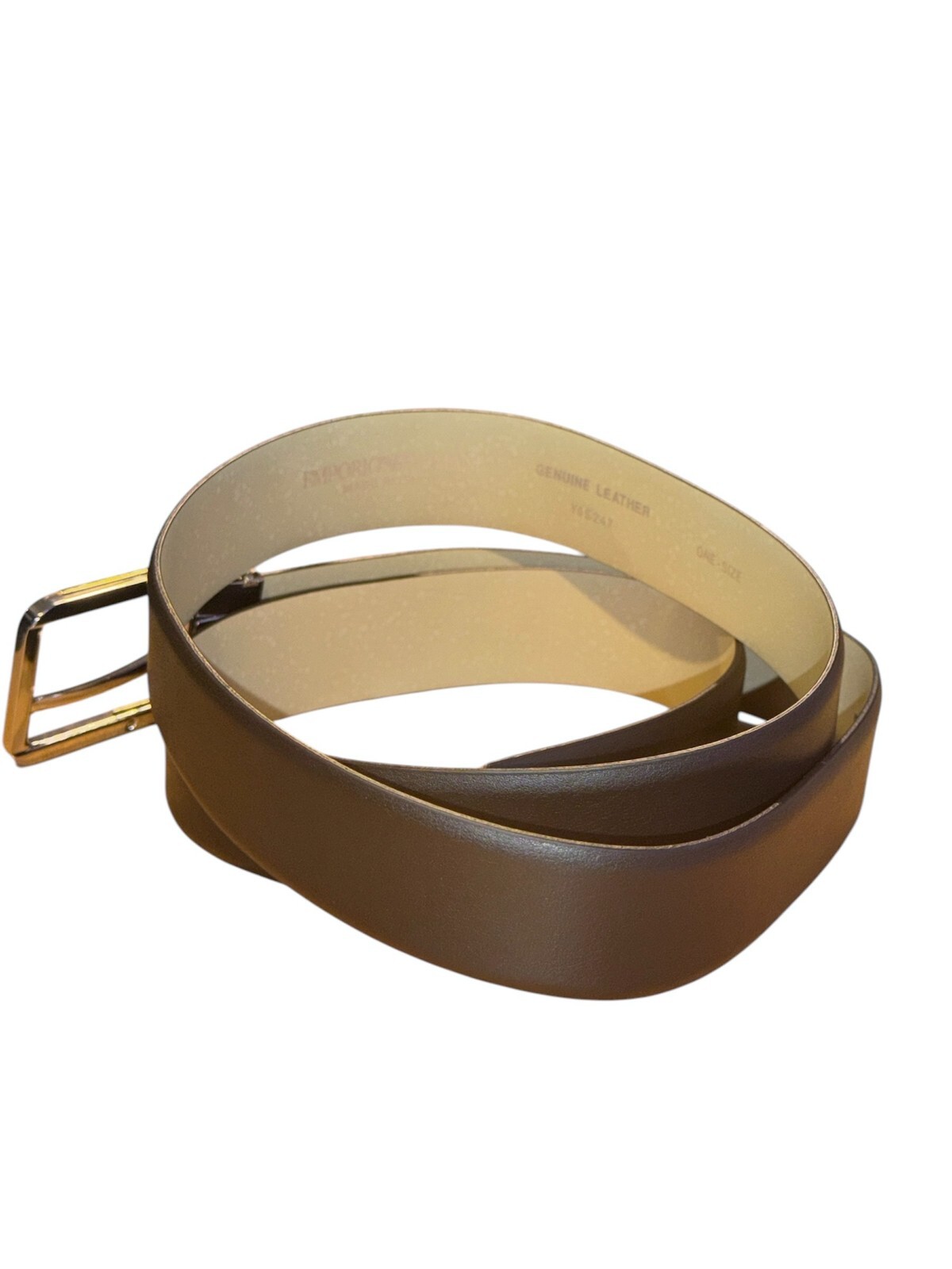 Ceinture| en cuir| pour homme| Emporio Armani|Y4s247 - Image 2