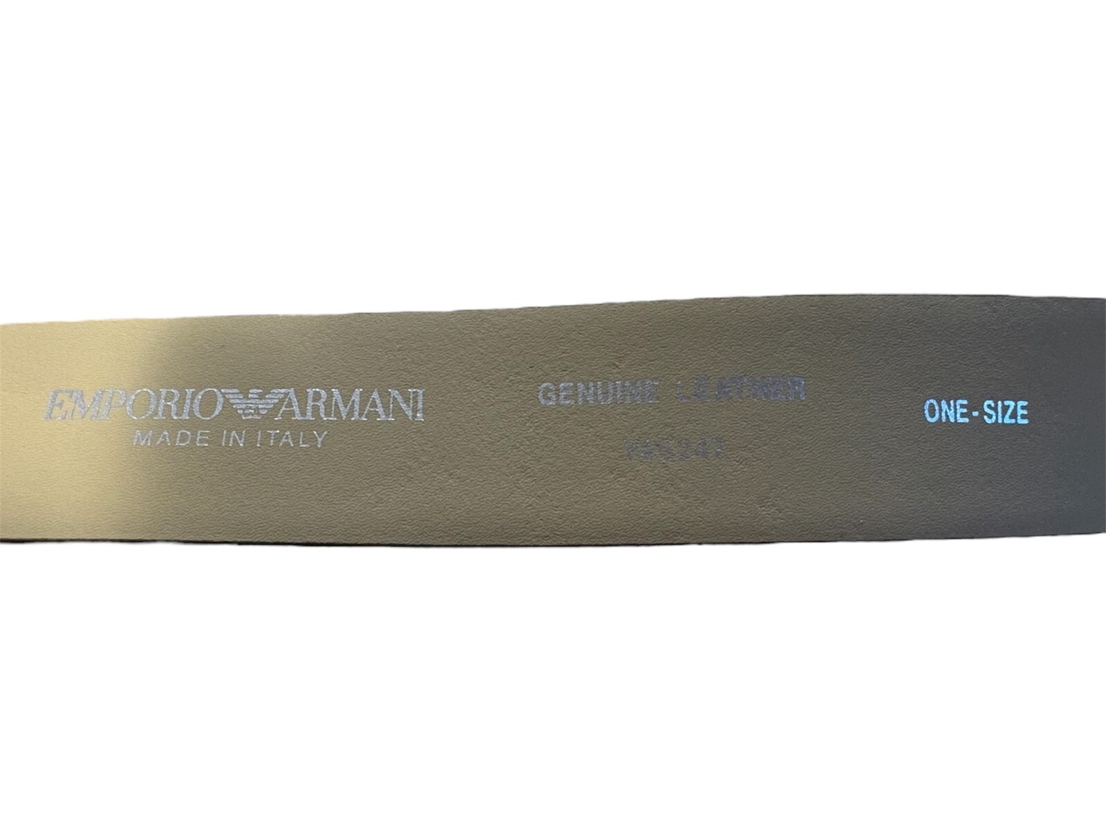 Ceinture| en cuir| pour homme| Emporio Armani|Y4s247 - Image 4