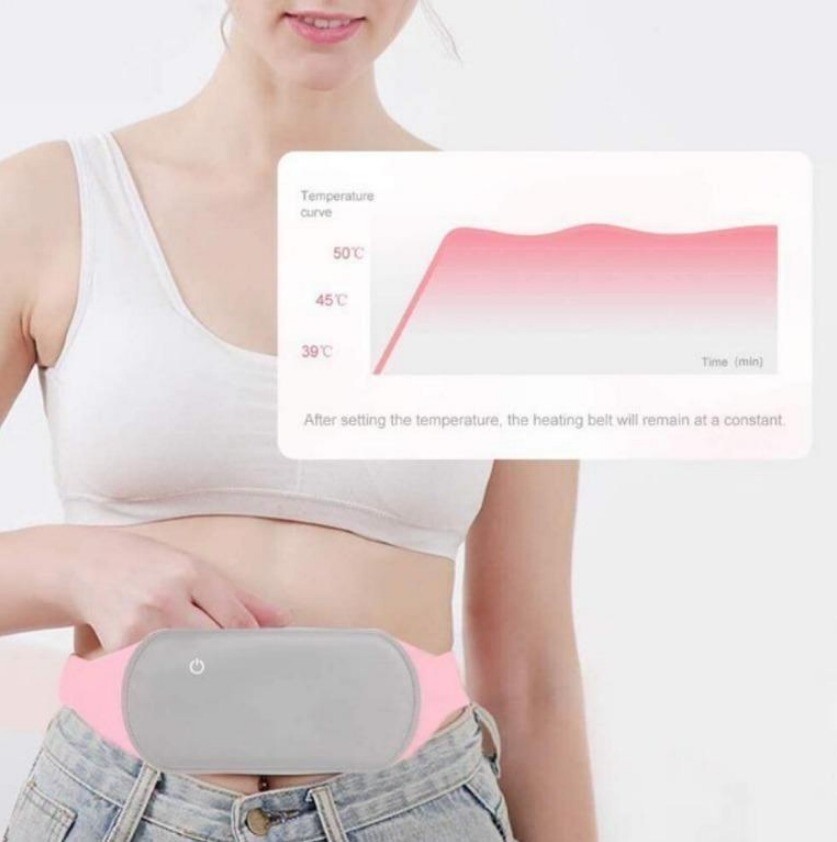 Ceinture ventrale chauffante|contre douleurs de règles|Menstruel|PINPOXE - Image 4