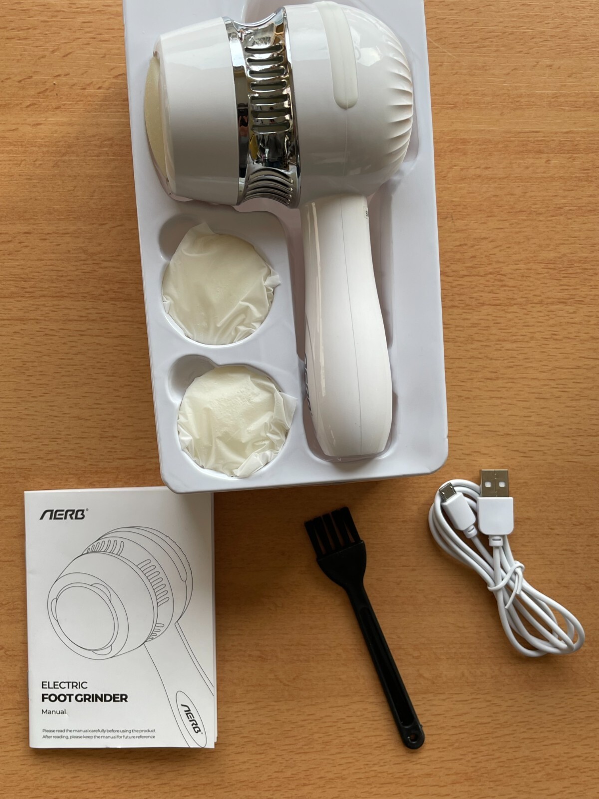 Ponceuse à pied|Râpe|Électrique|Rechargeable|Anti callosités|AERB - Image 3