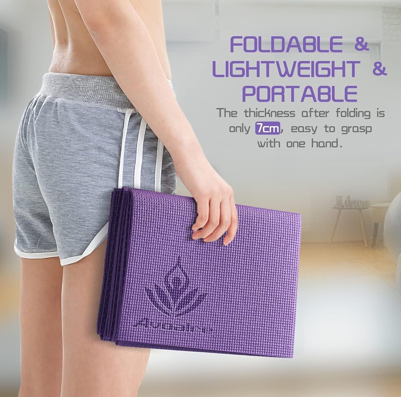 Tapis de yoga|Fitness|Gym|Pilates|AVOALRE - Image 3