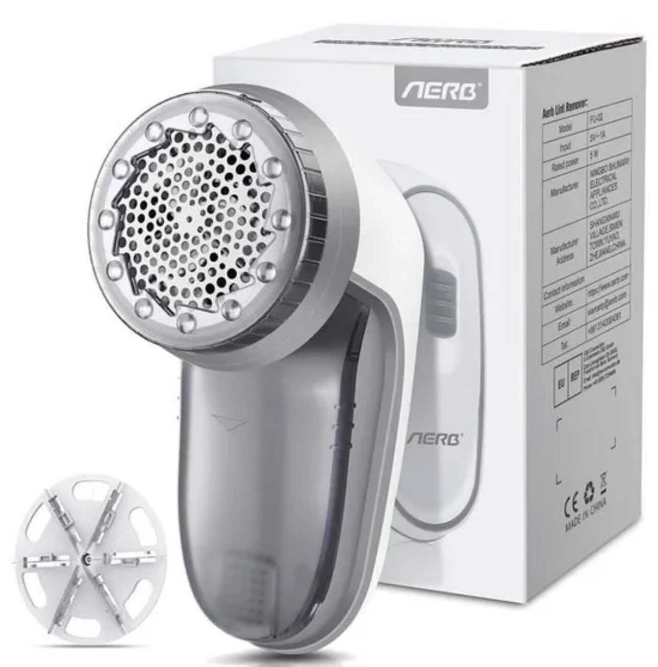 Rasoir anti bouloche｜ Peluches & Pulls｜Aspirateur à bouloche｜USB｜AERB