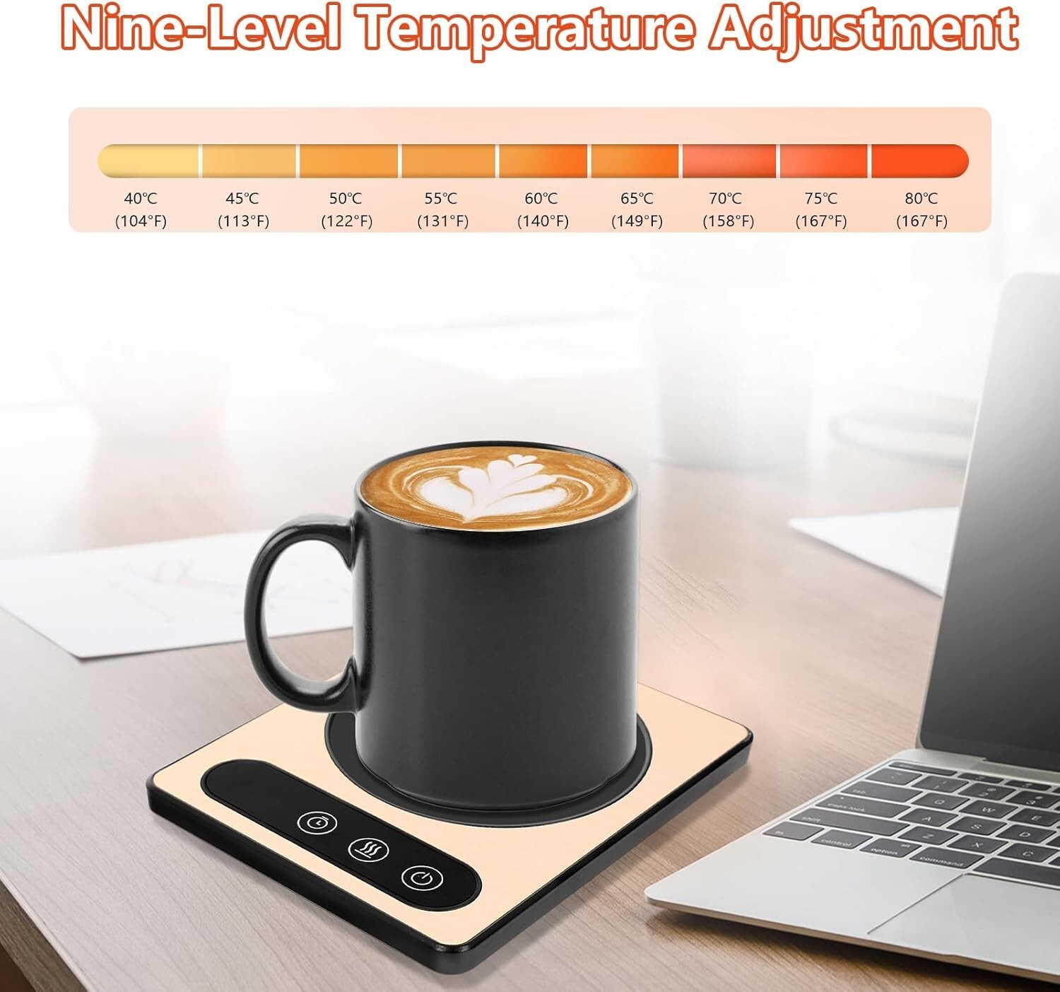 Chauffe-Tasse à café|Intelligent|pour la Maison|Prise UE|36W|220V - Image 8