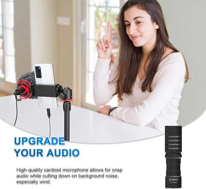 Smartphone Video kit|Mini trépied + Tube d'extension + Microphone - Image 3