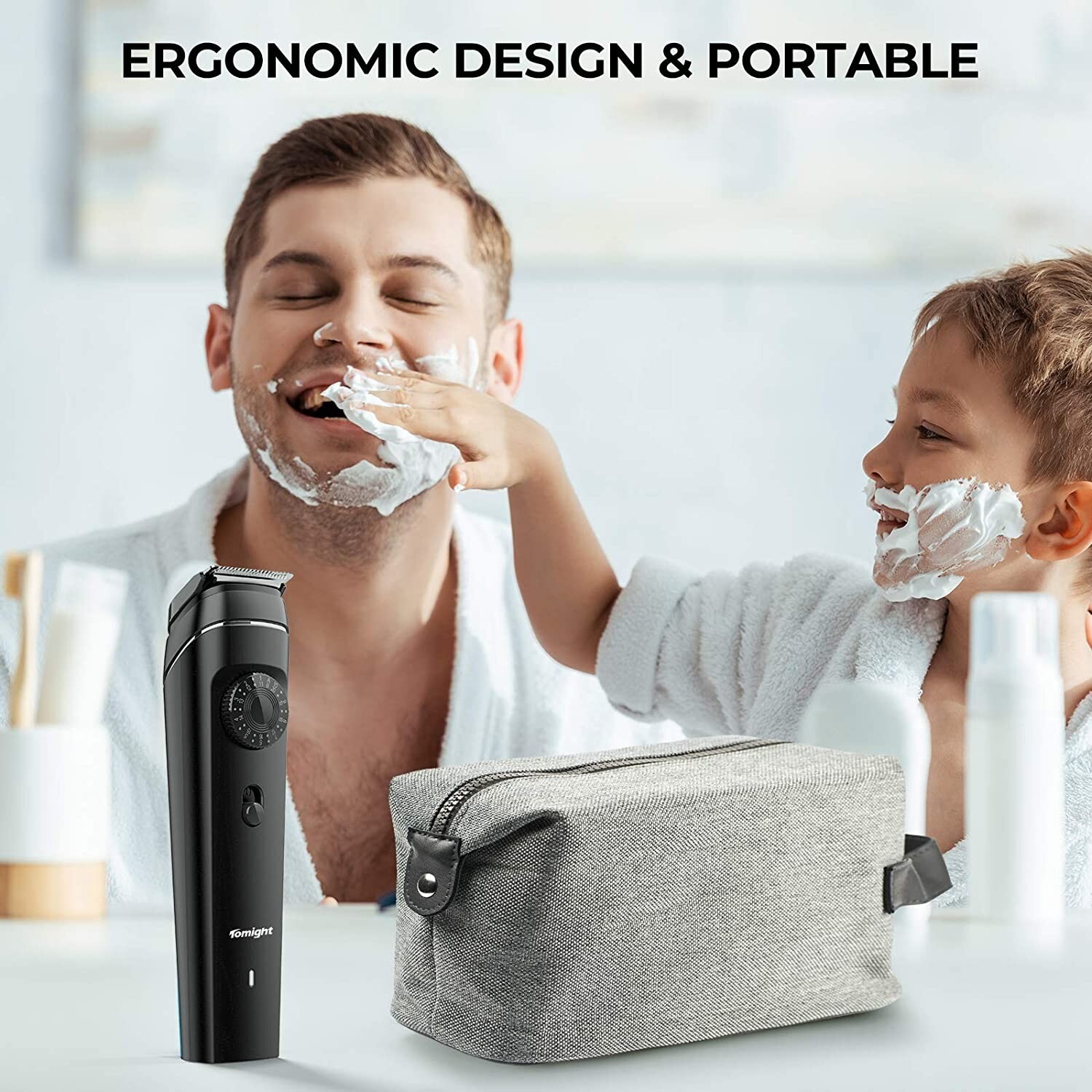 Tondeuse à cheveux électrique modèle HC RFCD 956L A, rasoir rechargeable - Image 4