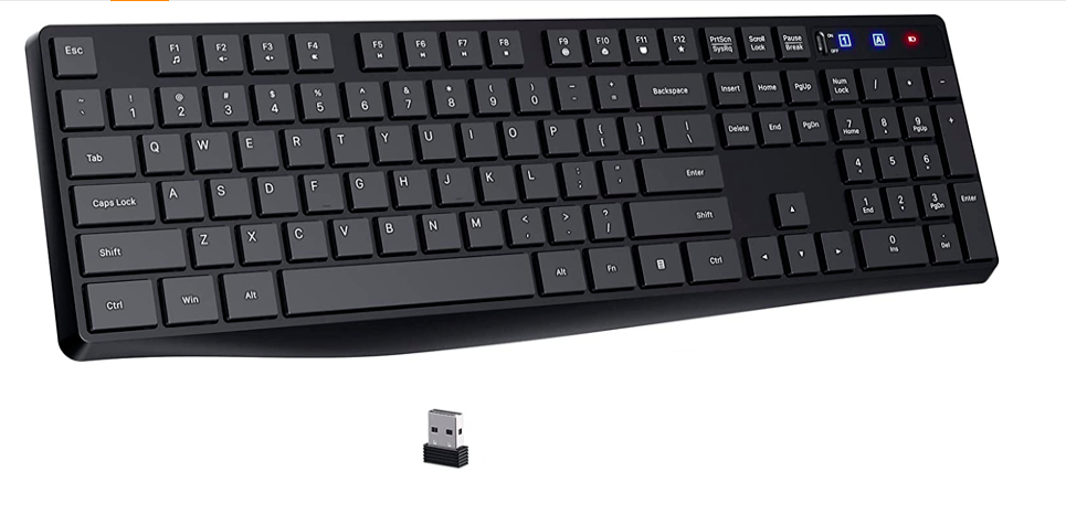 Clavier| sans fil| pour PC allemand| VicTsing |PC230A DE