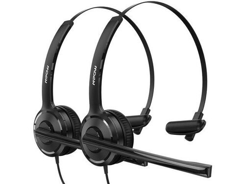 casque| USB avec microphone|casque d’ordinateur| Mpow (lot de 2)