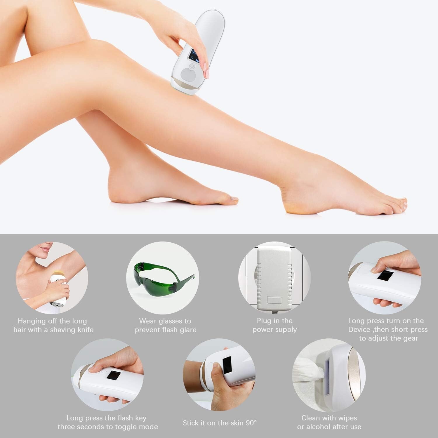 Epilateur laser|Appareil d'épilation définitive|YUNDOO - Image 3