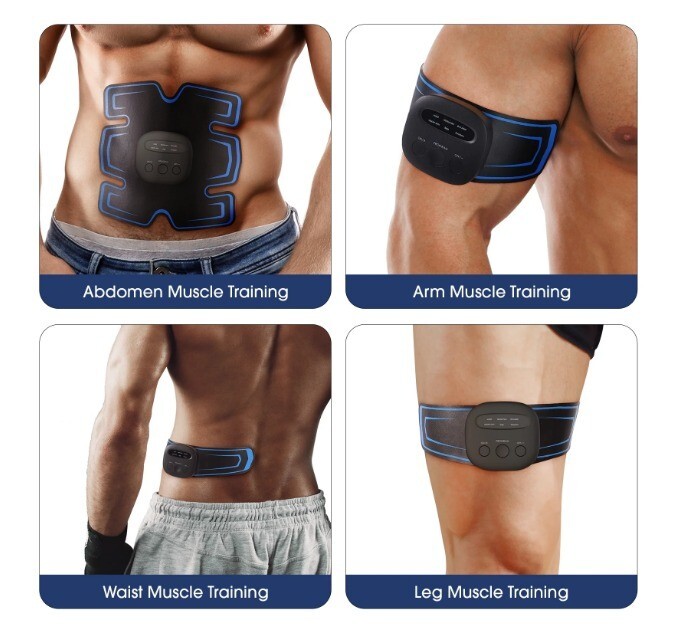 Stimulateur musculaire EMS│Polyvalent│Ceinture électrostimulation│Bras│Jambes - Image 4