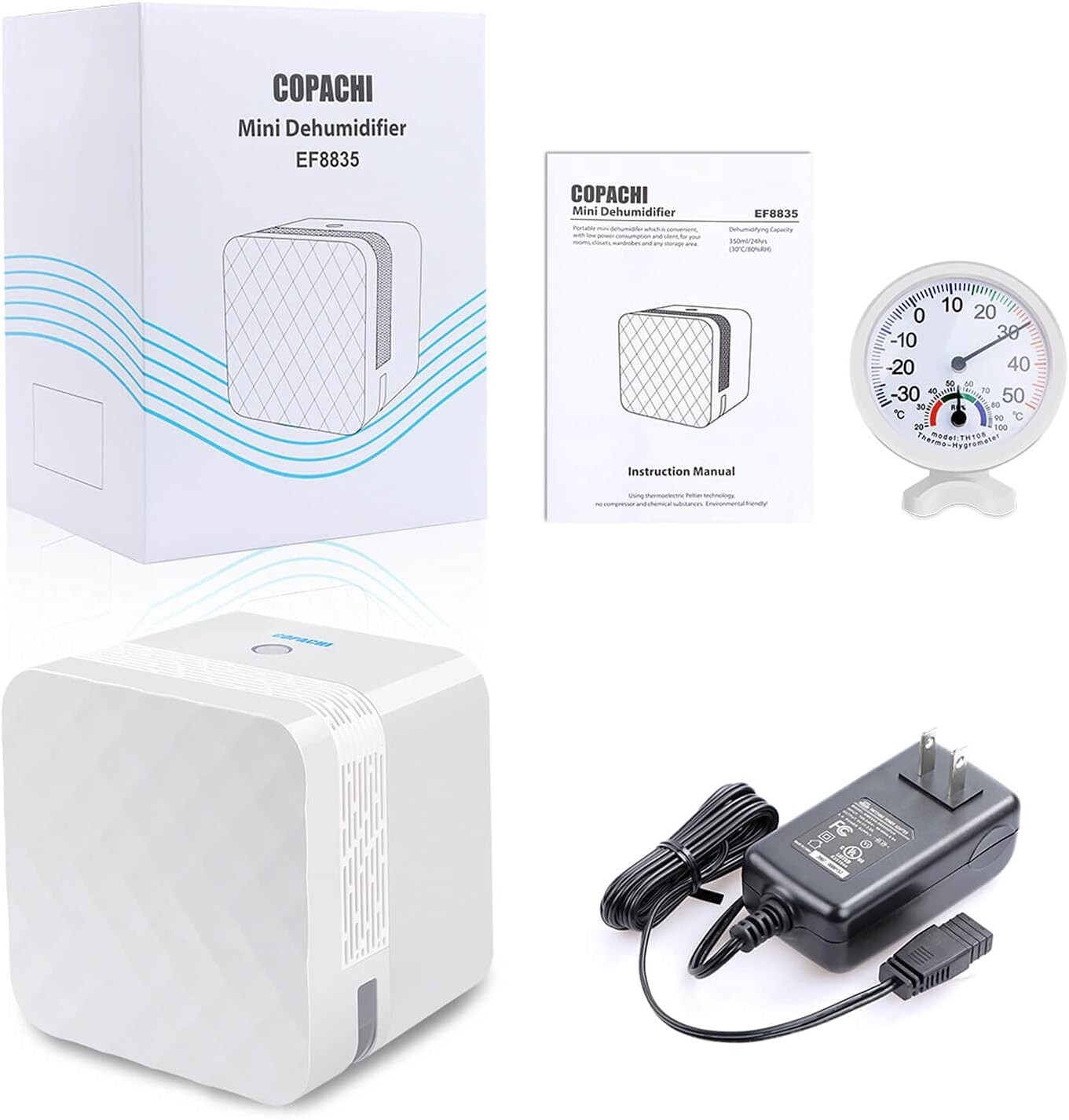 Déshumidificateur mini|Électrique|Portable|2 modes|avec arrêt automatique - Image 7