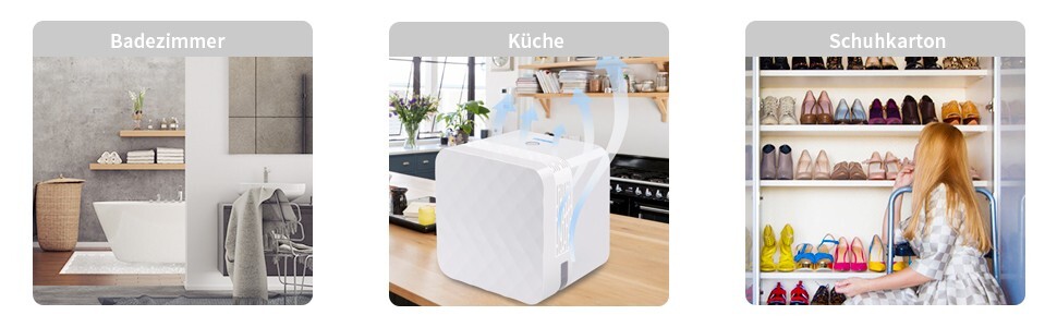 Déshumidificateur mini|Électrique|Portable|2 modes|avec arrêt automatique - Image 10