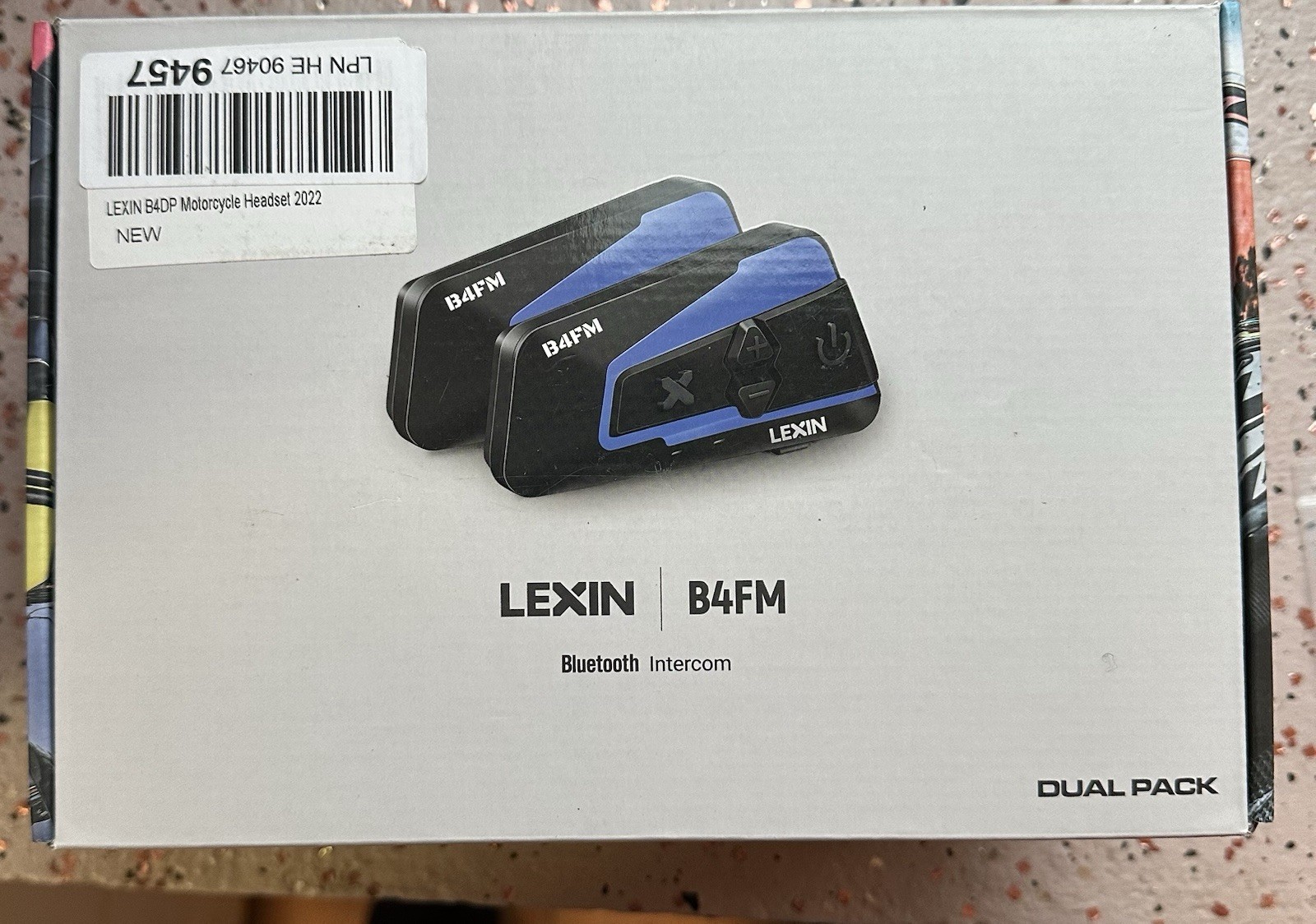 LEXIN │intercom│ casque│ moto │B4 FM │bluetooth │pack duo│partage de musique│ - Image 2