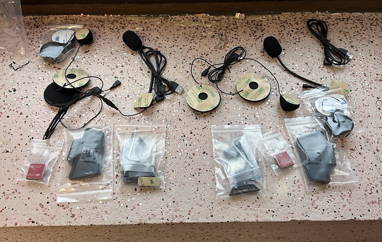LEXIN │intercom│ casque│ moto │B4 FM │bluetooth │pack duo│partage de musique│ - Image 4