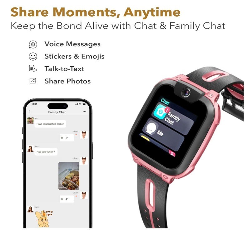 Montre connectée pour enfants │ Z1 │ Imoo │4G vidéo │et appels téléphoniques│ - Image 2