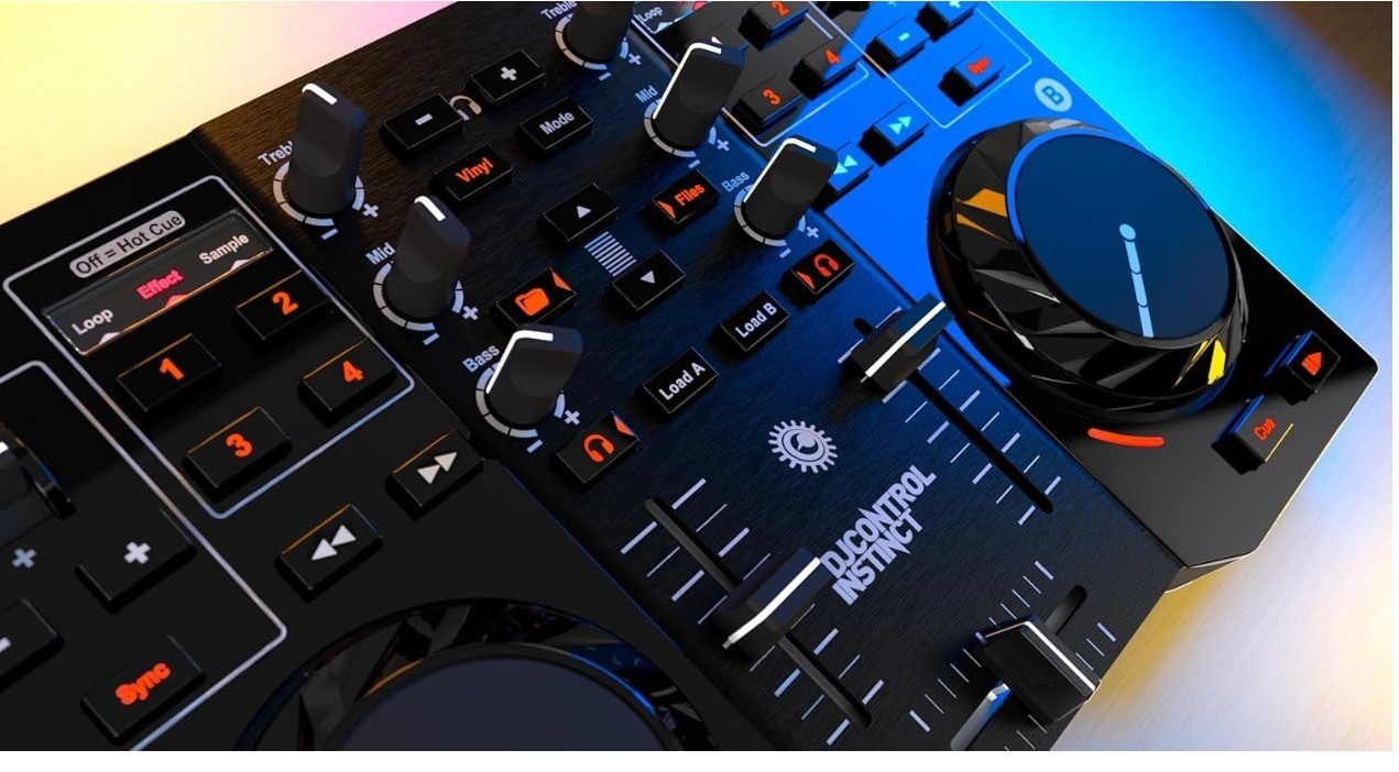 Hercules │DJ Control Instinct│table de mixage│contrôleur DJ│ 2 platines - Image 4