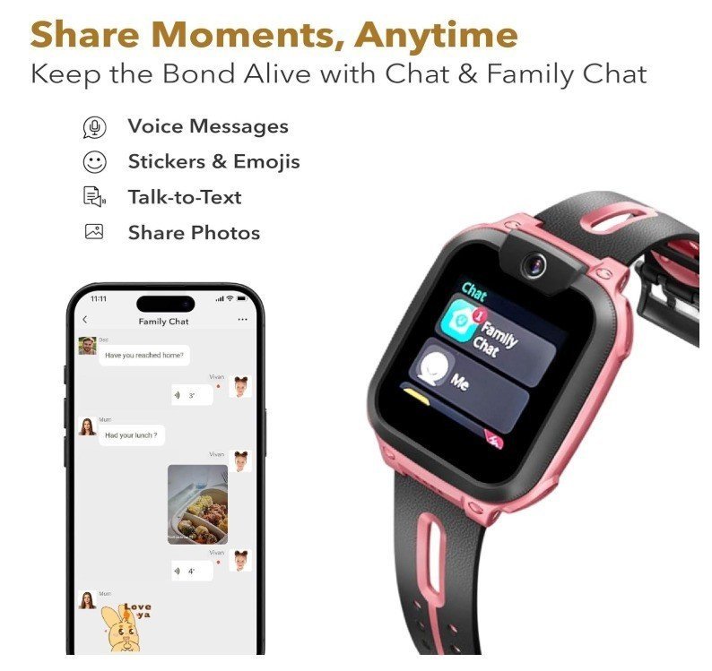 Montre connectée pour enfants │ Z1 │ Imoo │4G vidéo │et appels téléphoniques│ - Image 2