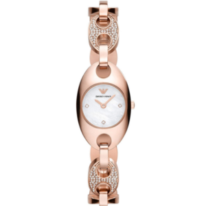 Emporio Armani AR11377 Montre Femme Rose Gold Quartz Neuve Boîte Luxe Élégant
