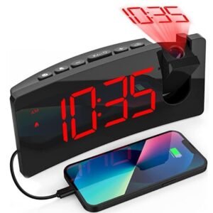 Réveil ｜LED Projection｜ Alarm Clock ｜Model HM472A