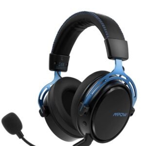 Casque Gaming Sans Fil Mpow BH415A 2.4G USB Bluetooth Micro PS5 PC PS4