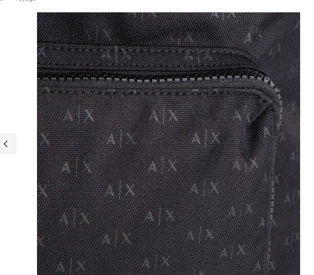 Sac à dos| Armani Exchange| modèle 952030| bleu marine - Image 2