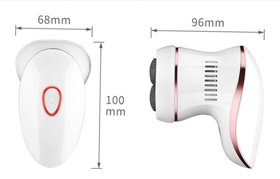 Râpe électrique pour pieds|FRcolor|Anti callosités|Ponceuse 3 têtes - Image 3