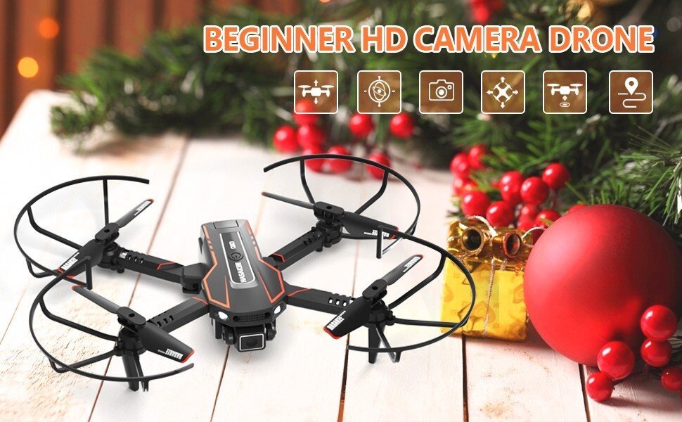 Drone avec Caméra|pour enfant|720P HD|Drone Quadricoptère|FPV|WiFi|Télécommandé - Image 6