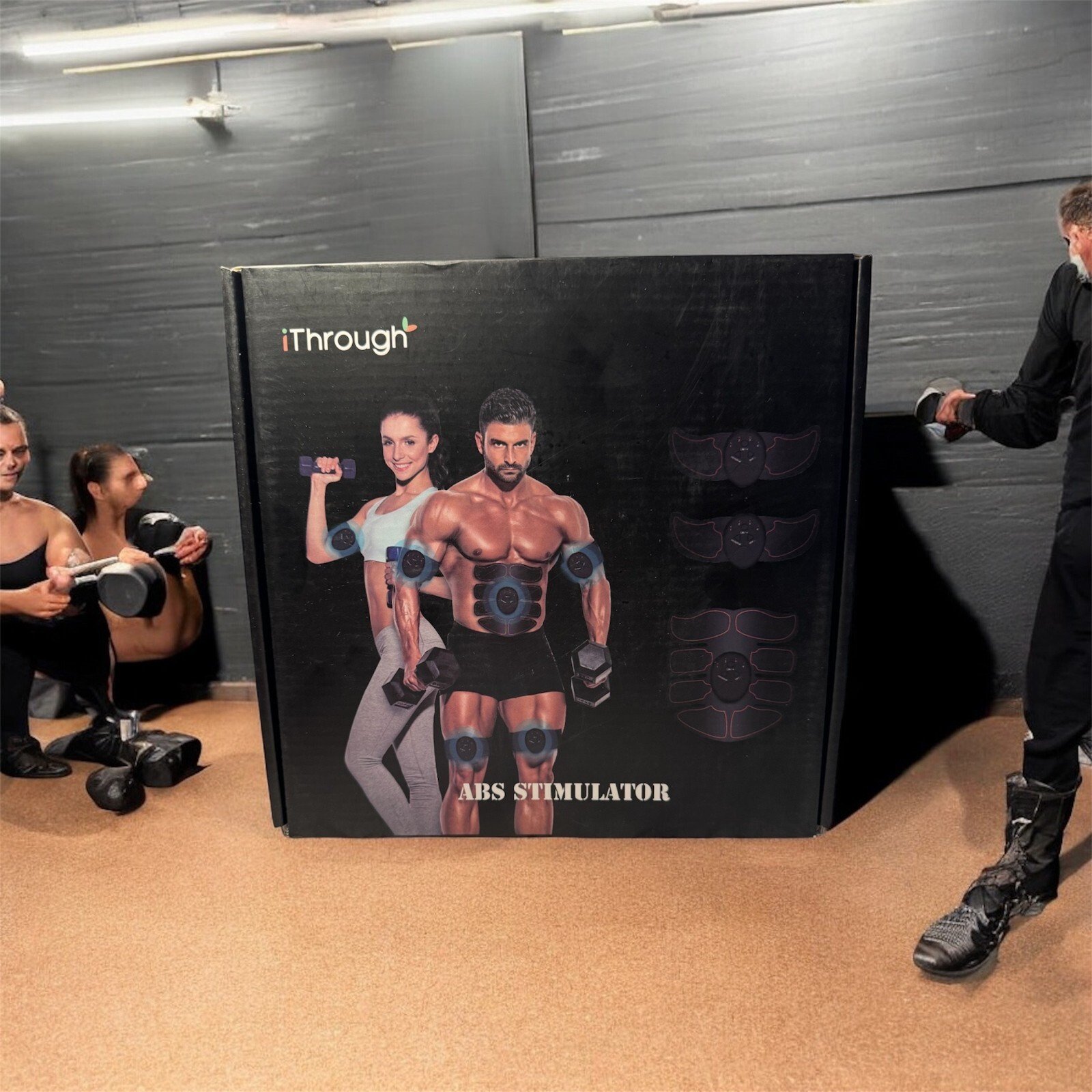 Ceinture délectrostimulation|Brûle graisse|Stimulateur d'abdos