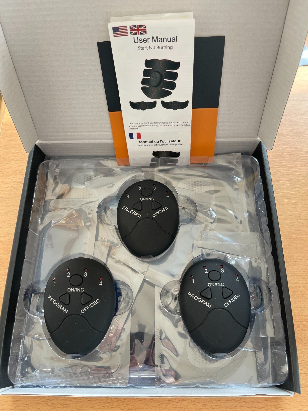 Ceinture délectrostimulation|Brûle graisse|Stimulateur d'abdos - Image 2