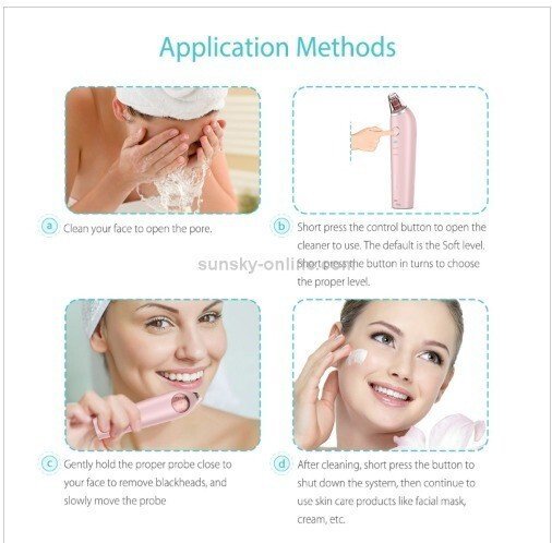 Extracteur de points noirs|Nettoyeur de pores|Lumière bleue|XPRE027|XPREEN - Image 3