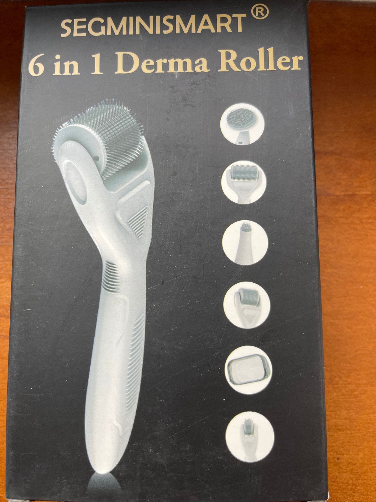 Derma roller │6 en 1 kit│ , rouleau │micro aiguilles │ régénération peau - Image 4