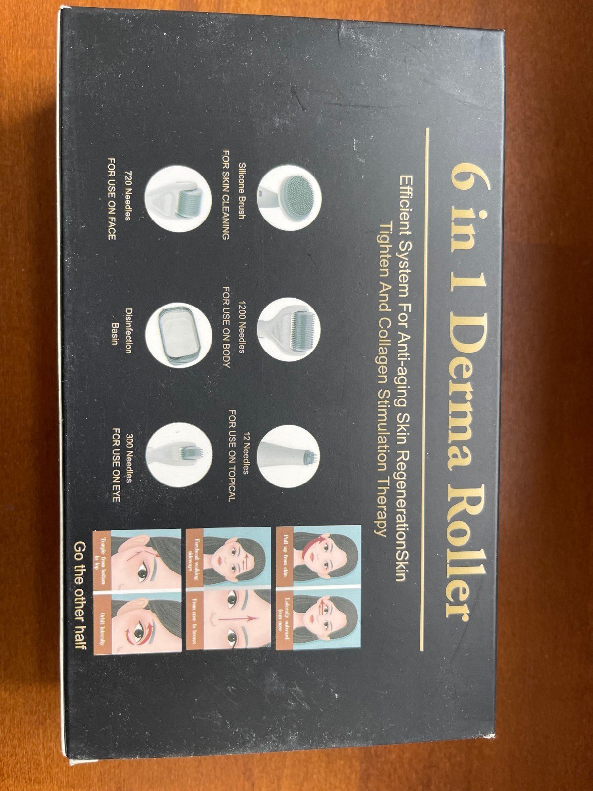 Derma roller │6 en 1 kit│ , rouleau │micro aiguilles │ régénération peau - Image 5