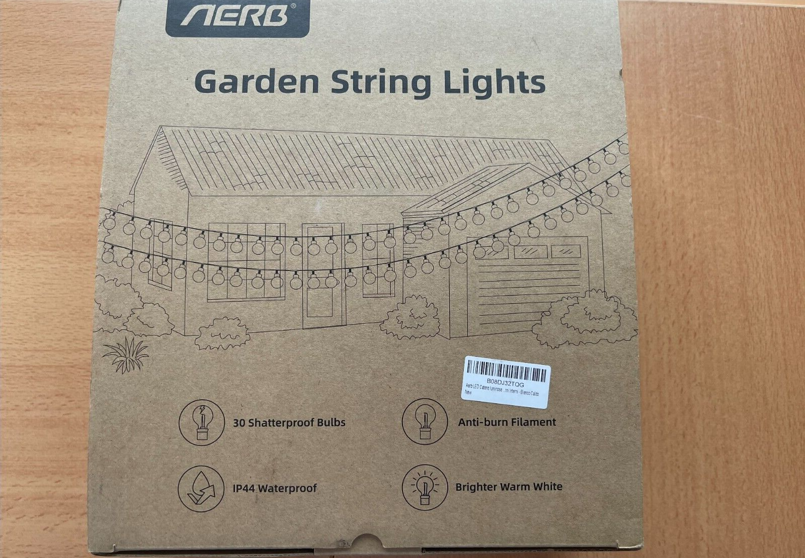 Guirlande lumineuse|Guinguette|Lumière d'extérieur|AERB - Image 5