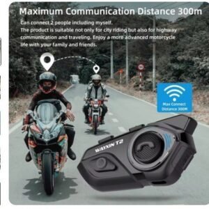 Interphone ｜ oreillettes｜ pour motos｜ casques ｜Wayxin T2