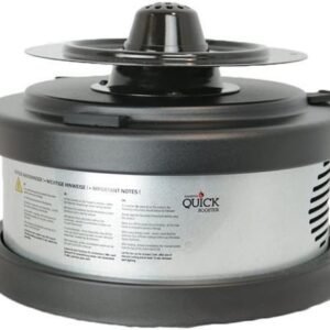 Allume-charbon pour Barbecue│Padamo│Booster rapide│22 x 22 x 17cm│Argenté