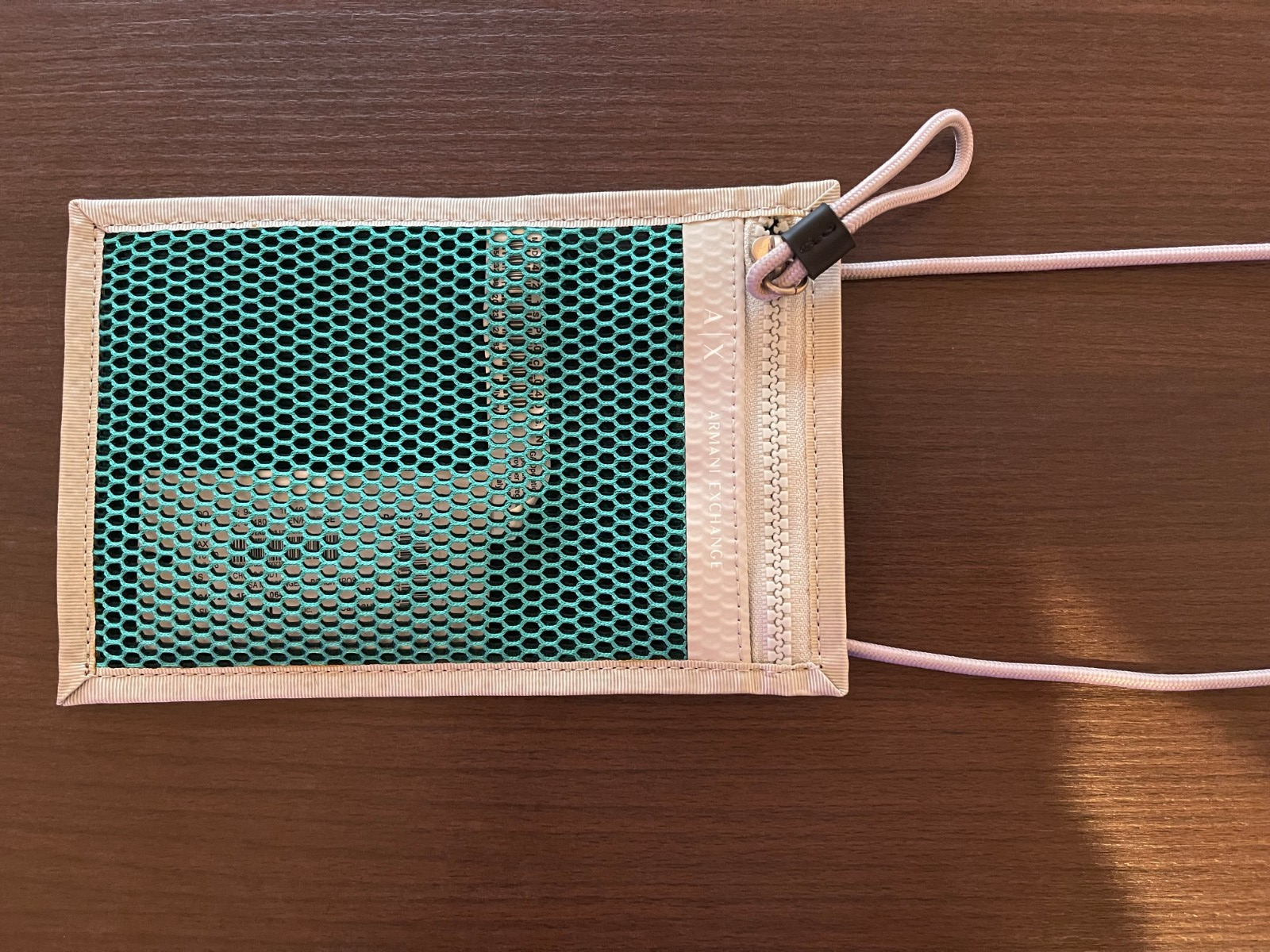 Armani Exchange 942721 Sac Bandoulière Homme Vert Gris Messenger Bag Neuf - Image 4