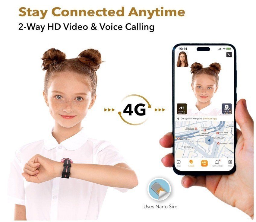 Montre connectée pour enfants │ Z1 │ Imoo │4G vidéo │et appels téléphoniques│ - Image 6