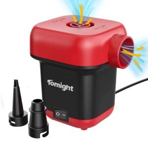 Pompe à air électrique compacte pour les piscines, matelas, jouets gonflable