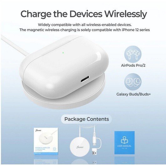 Chargeur magnétique| sans fil| iSeneo |PA228A - Image 5