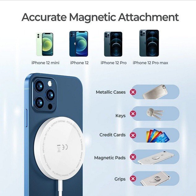 Chargeur magnétique| sans fil| iSeneo |PA228A - Image 6