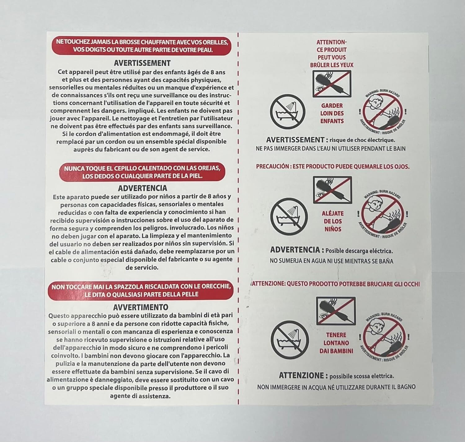 Brosse sèche-cheveux|Sèche-cheveux 4 en 1|Styler & Coiffer|SAWOP - Image 5