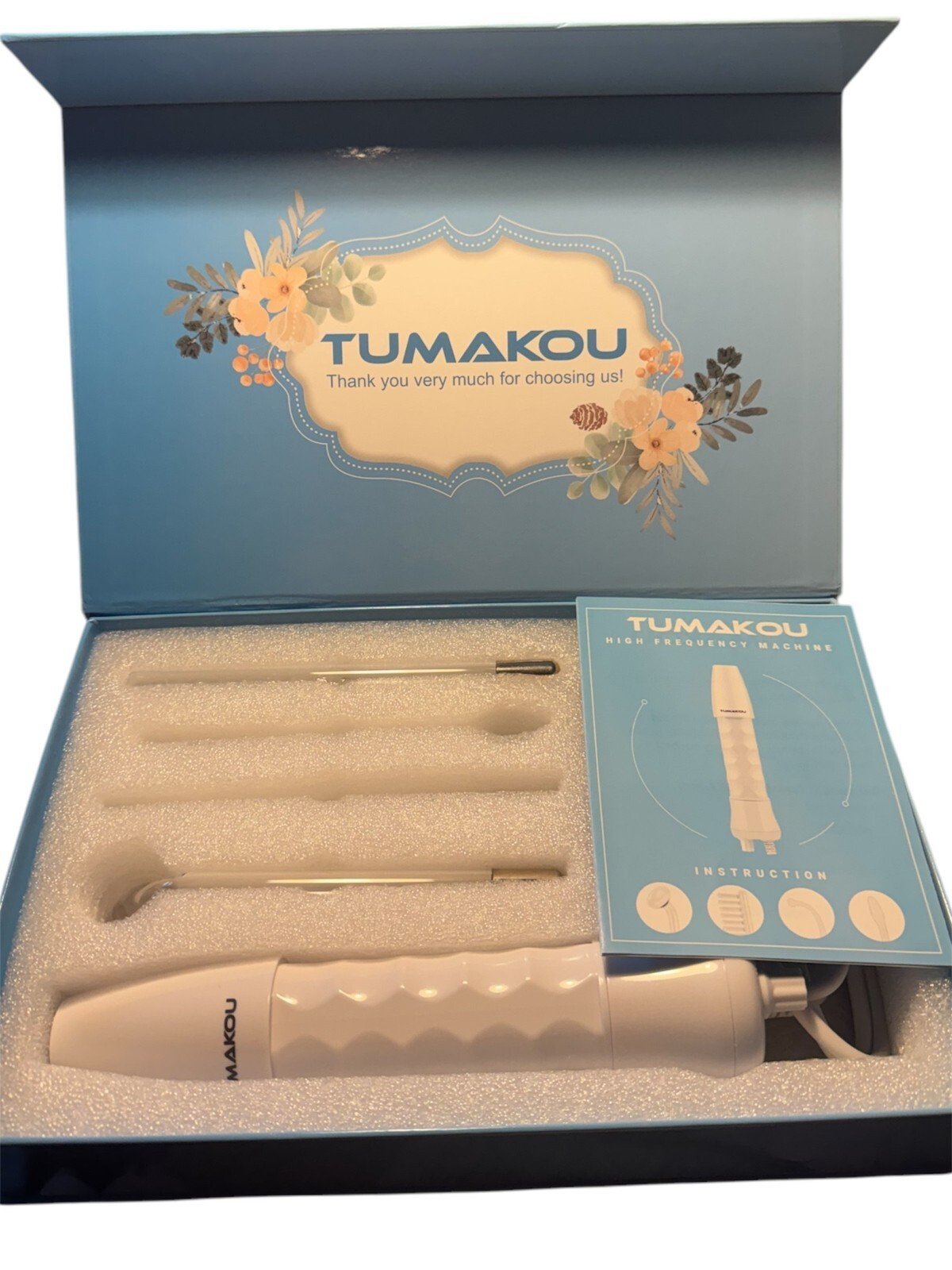 Appareil à Haute Fréquence TUMAKOU - Stimulation Faciale Santé - Image 6