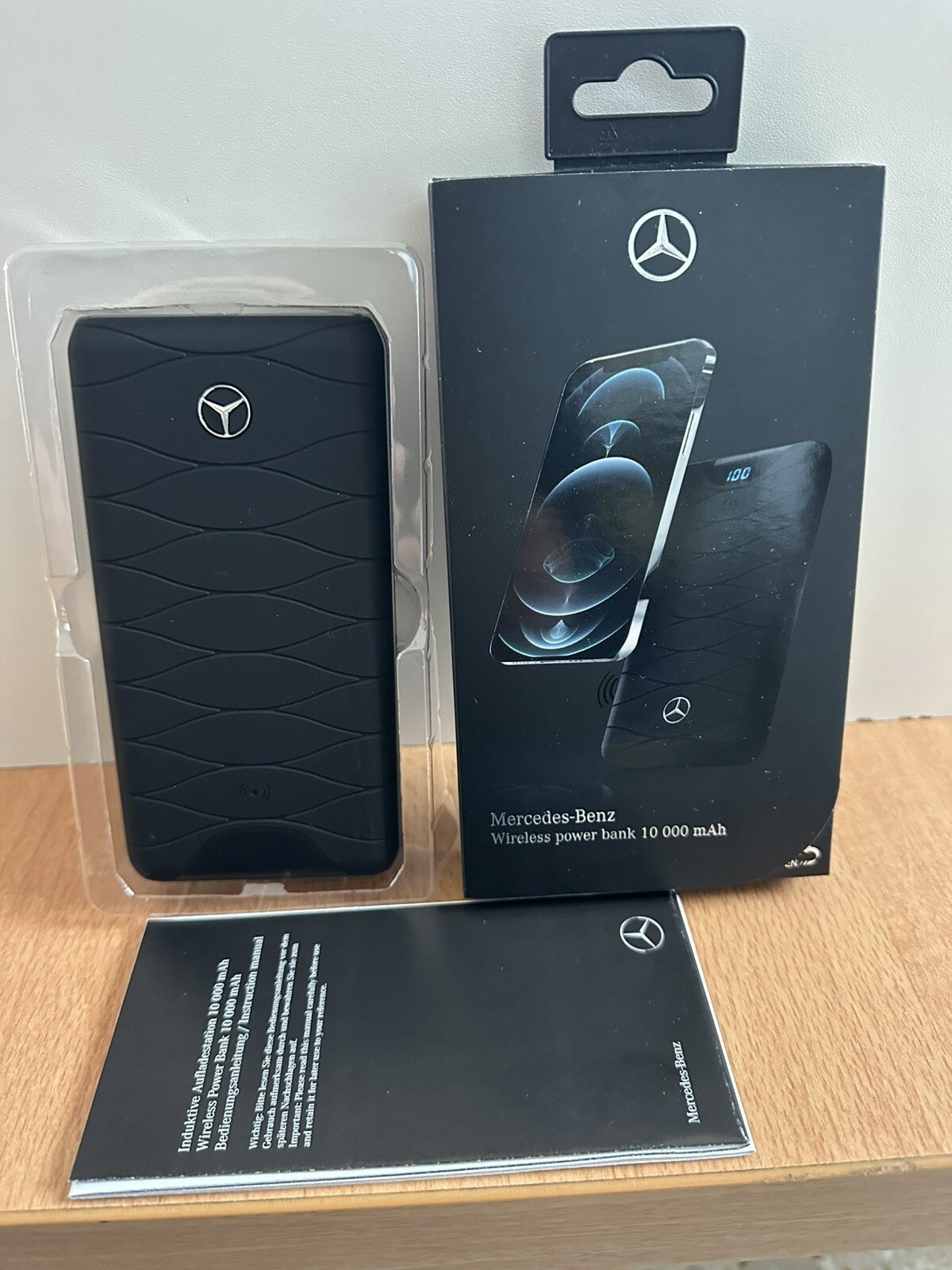 Batterie externe |sans fil | black Mercedes Benz| 10000 mAh Wireless - Image 4